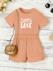 Mario Orange Little Love clothing set for kids