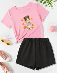 Dhingli Pink Clothing Set for Kids